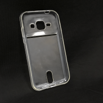 Чехол бампер Samsung Galaxy J1 (SM-J100F) прозрачный
