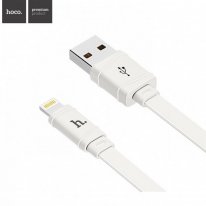 USB кабель Hoco x5 Lightning для зарядки и синхронизации (белый)