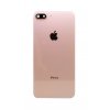 Задняя крышка (стекло) с объективом для Apple iphone 8 plus золото