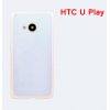 Задняя крышка (стекло) с объективом для HTC U Play (белая)
