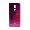 Задняя крышка (стекло) для LG G7+ ThinQ (красный)