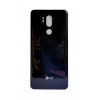 Задняя крышка (стекло) для LG G7+ ThinQ (угольно-черный)