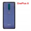 Задняя крышка (стекло) для OnePlus 8 европейская версия (сиреневый)