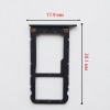 Cим-лоток (Sim-слот) для Xiaomi Redmi Note 5, note 5 PRO черный