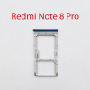 Cим-лоток (Sim-слот) Xiaomi Redmi Note 8 PRO синий