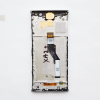 Экран (модуль) в раме Sony Xperia XA2 Plus (серебристый)