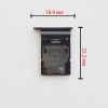 Cим-лоток (Sim-слот) Samsung Galaxy A53 5G (A536) черный