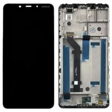 Экран (модуль) в раме Nokia 3.1 Plus (черный)