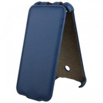 Чехол футляр-книга ACTIV Flip Leather для Nokia Lumia 800 (синий)