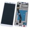 Экран (модуль) в раме Huawei Y6 (2018) белый