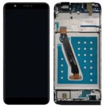 Экран (модуль) в раме Huawei P Smart (2018) FIG-LX1 (черный)