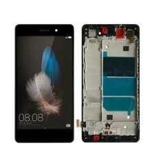 Экран (модуль) в раме Huawei P8 lite (2015) черный