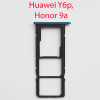 Cим-лоток (Sim-слот) Honor 9A (MOA-LX9N), Huawei Y6p (MED-LX9) изумрудный зеленый