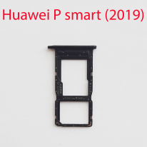Cим-лоток (Sim-слот) Huawei P Smart 2019 POT-LX1 (черный)