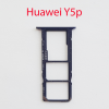 Cим-лоток (Sim-слот) Huawei Y5p DRA-LX9 мерцающий синий