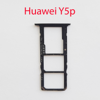Cим-лоток (Sim-слот) Huawei Y5p DRA-LX9 черный