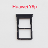 Cим-лоток (Sim-слот) Huawei Y8p, Honor 30i черный