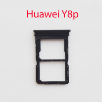 Cим-лоток (Sim-слот) Huawei Y8p, Honor 30i черный