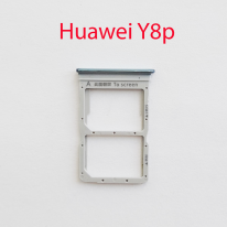 Cим-лоток (Sim-слот) Huawei Y8p, Honor 30i голубой