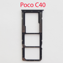 Cим-лоток (Sim-слот) Poco C40 (черный)