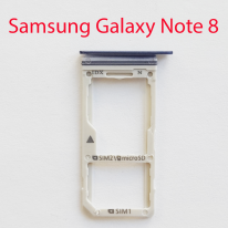 Cим-лоток (Sim-слот) Samsung Galaxy Note 8 (N950) синий сапфир