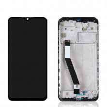 Экран (модуль) в раме Xiaomi Redmi 9 (черный)