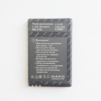 АКБ (Аккумулятор) для мобильных телефонов Maxvi K11 (MB-1701)