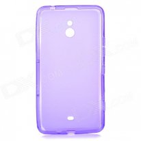 Силиконовый чехол накладка для Nokia Lumia 1320 фиолетовый