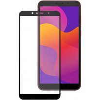 Защитное стекло Honor Y5p 5D черный