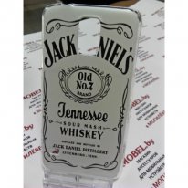 Пластиковый чехол накладка для LG G2 mini "Jack Daniels"