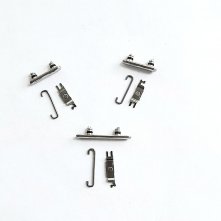 Боковые кнопки Apple iPhone X (серебристый)