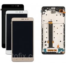 Экран (модуль) в раме Xiaomi Redmi Note 3, Redmi Note 3 Pro (черный)