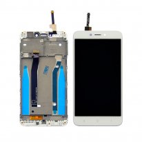 Экран (модуль) в раме Xiaomi Redmi 4x (белый)