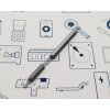 Боковые кнопки Huawei Y3 2017 (CRO-U00) серый