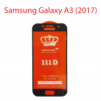 Защитное стекло Samsung Galaxy A3 2017 (A320F) черный 5D