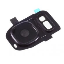Стекло камеры в сборе Samsung Galaxy S7 Edge (G935) черный