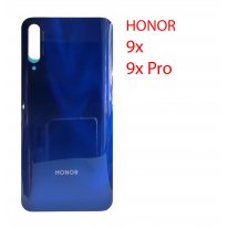 Задняя крышка (стекло) для Honor 9X (GLOBAL), 9X Pro (сапфировый синий)