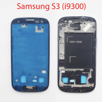Средняя часть корпуса Samsung Galaxy S III GT-I9300i синий на 2 сим