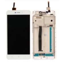 Экран (модуль) в раме Xiaomi Redmi 4A (белый)