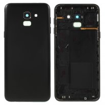 Задняя крышка в сборе Samsung Galaxy J6 (2018) J600 (черный)