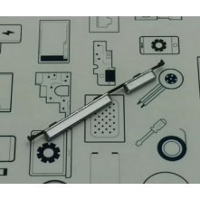 Боковые кнопки Meizu M3 Note