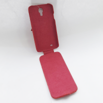 чехол флип Borofone для Samsung Galaxy S4 (I9500) красный