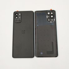 Задняя крышка (стекло) для OnePlus 9R (черный карбон)