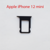 Cим-лоток (Sim-слот) Apple iPhone 12 mini (черный)