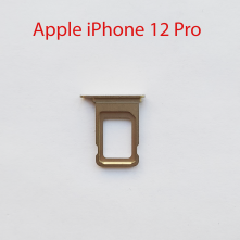 Cим-лоток (Sim-слот) Apple iPhone 12 pro, 12 pro Max (белый)