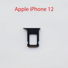 Cим-лоток (Sim-слот) Apple iPhone 12 (черный)