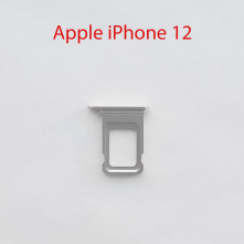 Cим-лоток (Sim-слот) Apple iPhone 12 (белый)