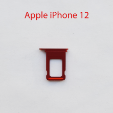 Cим-лоток (Sim-слот) Apple iPhone 12 (красный)