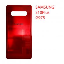 Задняя крышка (стекло) для Samsung Galaxy S10+ (G975) гранат