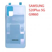 Задняя крышка (стекло) для Samsung Galaxy S20+ 5G SM-G9860 голубой